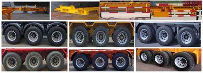 Liangfeng  LYL9350TWY Transport semi-trailer of dangerous goods tank frame