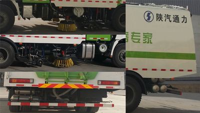 Shaanxi Automobile Tongli brand STL5160TXS Washing and sweeping vehicle