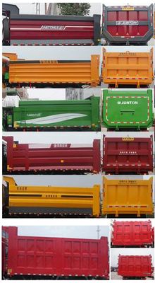 Jiefang Automobile CA3310P62K1LT4E5 Flat head diesel dump truck