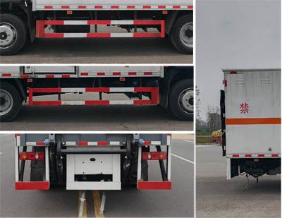 Dali  DLQ5120XRQEQ6 Flammable gas box transport vehicle