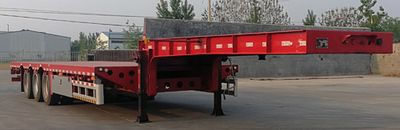 Runxiang Junye  DR9402TDP Low flatbed semi-trailer