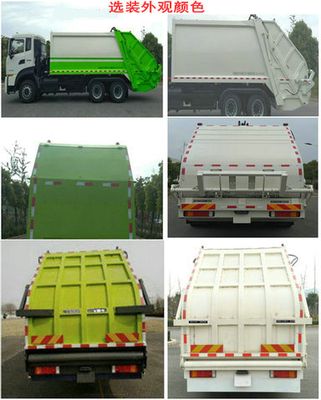 Kaihengda  HKD5251ZYSDF6 Compressed garbage truck