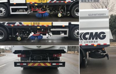 XCMG  XZJ5180TXSDBEV Pure electric cleaning and sweeping vehicle