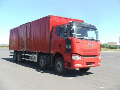 Jiefang Automobile CA5310XXYP66K24L7T4A1E Box transport vehicle