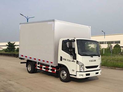 Yuejin  NJ5077XXYZFEVMZ Pure electric box type transport vehicle