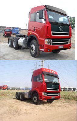 Jiefang Automobile CA4257P2K2T1EXA80 Container semi-trailer tractor