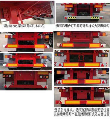 Chengfeng  JCF9402 Fence semi-trailer