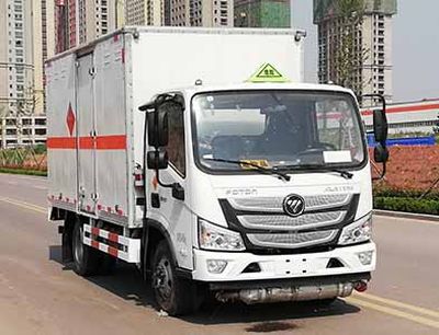 Jiexing  BCH5040XRQ Flammable gas box transport vehicle