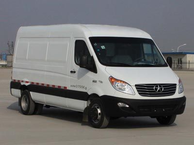 Jianghuai brand automobiles HFC5049XXYKM Box transport vehicle