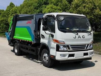 Jianghuai brand automobiles HFC5080ZYSSZ Compressed garbage truck