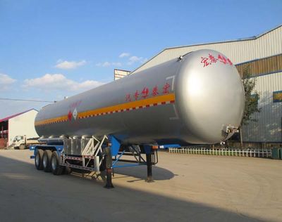 Zhengkang Hongtai brand automobiles HHT9400GYQ Semi trailer for liquefied gas transportation