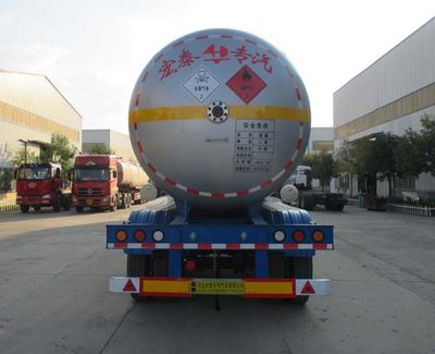 Zhengkang Hongtai brand automobiles HHT9400GYQ Semi trailer for liquefied gas transportation