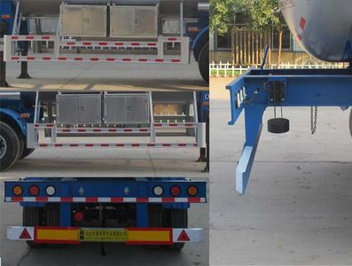 Zhengkang Hongtai brand automobiles HHT9400GYQ Semi trailer for liquefied gas transportation