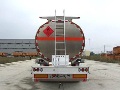 Chusheng  CSC9409GYYLEC Aluminum alloy oil transport semi-trailer