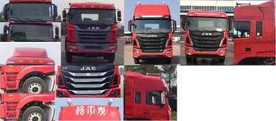 Jianghuai brand automobiles HFC5251XXYP1K3D54S1V Box transport vehicle