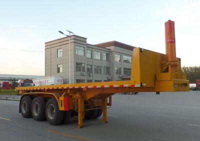 Guangdawei brand automobiles LCX9401ZZXP Flat dump semi-trailer