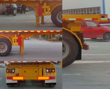 Guangdawei brand automobiles LCX9401ZZXP Flat dump semi-trailer