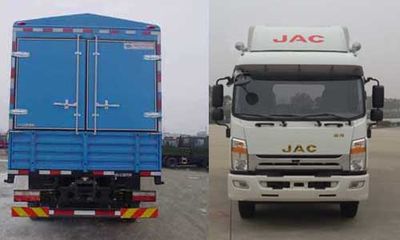 Jianghuai brand automobiles HFC5141CCYP70K2D4V Grate type transport vehicle