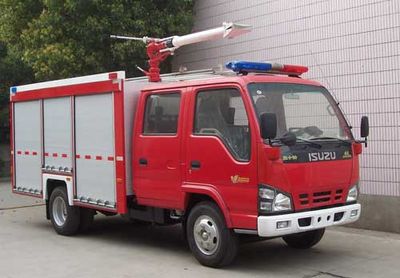 Hai Dun Automobile JDX5070GXFSG20 Water tank fire truck