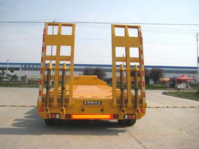 Yangjia  LHL9352TDP Low flatbed semi-trailer