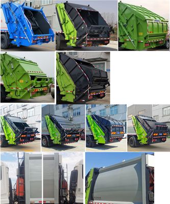 Hongyu  HYS5181ZYSE6 Compressed garbage truck