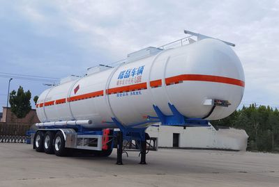 Shuyue  DSY9401GRY48 Flammable liquid tank transport semi-trailer