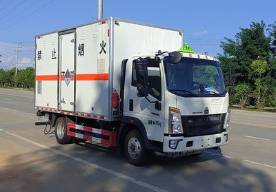 Zhuanwei  HTW5041XZWZZ6 Miscellaneous dangerous goods box transport vehicle