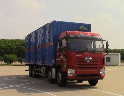 Fengba  STD5321XFWCA6 Corrosive goods box transport vehicle