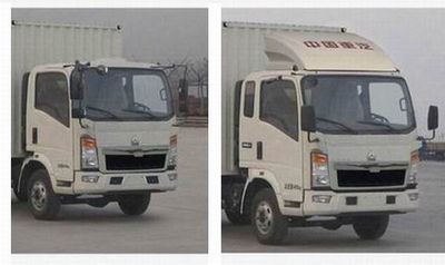 Haowo  ZZ5047XXYD3415E145C Box transport vehicle