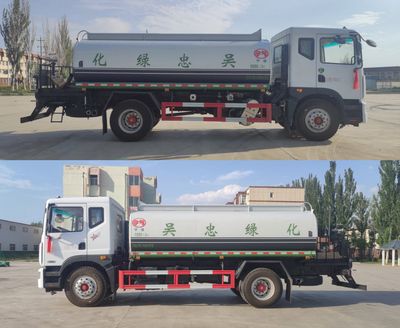 Ningqi brand automobiles HLN5185GPSE6 watering lorry 