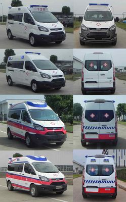 Jiangling Quanshun brand automobiles JX5036XJHZK6V ambulance