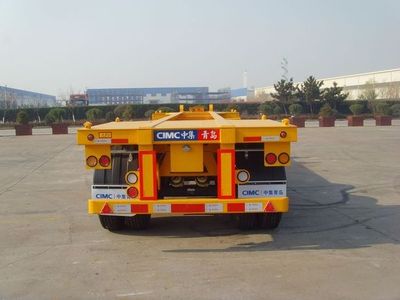 CIMC ZJV9400TWYQD Transport semi-trailer of dangerous goods tank frame