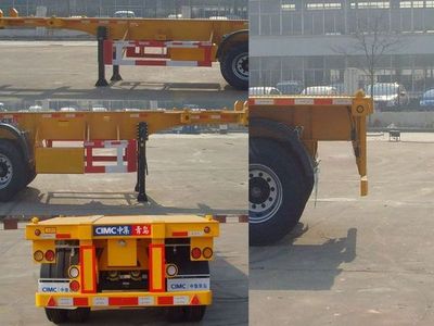 CIMC ZJV9400TWYQD Transport semi-trailer of dangerous goods tank frame