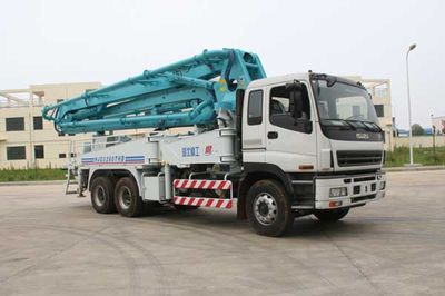 Jinggong Chutian  HJG5280THB Concrete pump truck