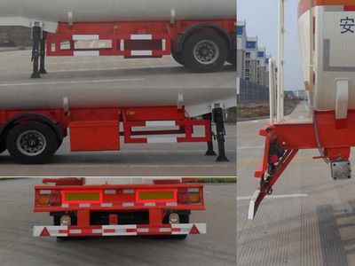 Jianghuai Yangtian  CXQ9406GRY Flammable liquid tank transport semi-trailer