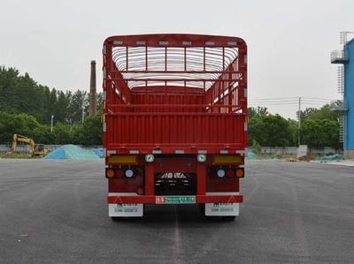 Tianjun Dejin brand automobiles TJV9350CCYM Gantry transport semi-trailer