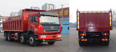 Jiefang Automobile CA3310P2K2L5T4E4A801 Flat head diesel dump truck