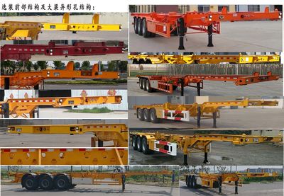 Xinlujun  SSY9400TJZE Container transport semi-trailer