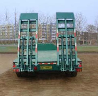 Hongtianniu  HTN9300TDP Low flatbed semi-trailer