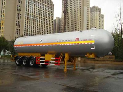 Hongzhou HZZ9409GYQSemi trailer for liquefied gas transportation