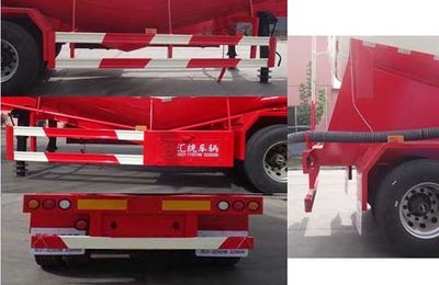 Haoyang  LWG9406GXH Lower ash semi-trailer