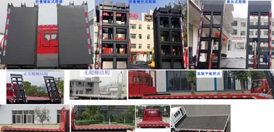 Jiefang Automobile CA5040TPBP40K61L2E6A84 Flat transport vehicle