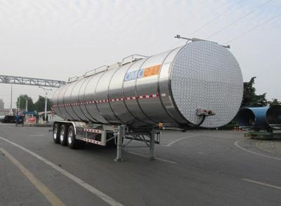 Tonghua  THT9401GYSG Aluminum alloy liquid food transportation semi-trailer