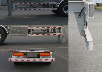 Tonghua  THT9401GYSG Aluminum alloy liquid food transportation semi-trailer