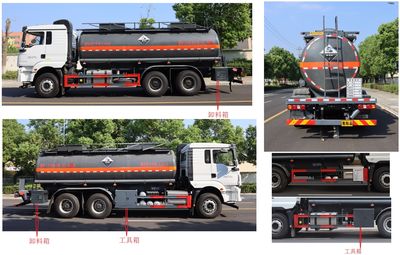 Zhongqi Liwei brand automobiles HLW5260GFWS6 Tank transport vehicle for corrosive substances