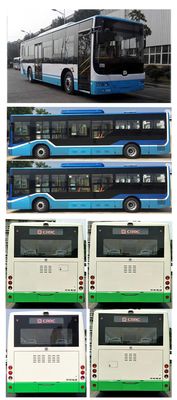 Chinese license plate cars TEG6105BEV20 Pure electric city buses