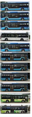 Chinese license plate cars TEG6105BEV20 Pure electric city buses