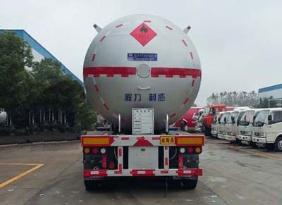 Cheng Liwei  CLW9406GYQB Semi trailer for liquefied gas transportation