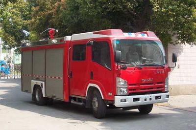 Hai Dun Automobile JDX5100GXFSG35 Water tank fire truck