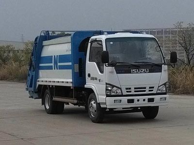 Nanjun  NJP5070ZYS33WV Compressed garbage truck